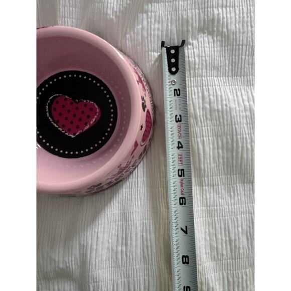 Whisker City Pet Bowl Cat Dog Pink Princess Crown Dishwasher Safe Pretty - Picture 6 of 7